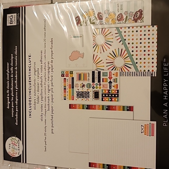 Happy Planner Office Nwt Happy Planner Classic Size Student Planner